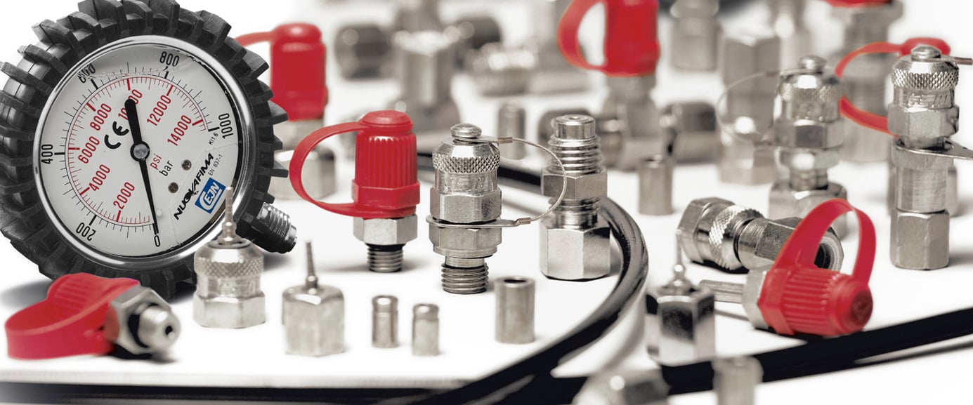 Kontrollera trycket i ditt hydraulik system