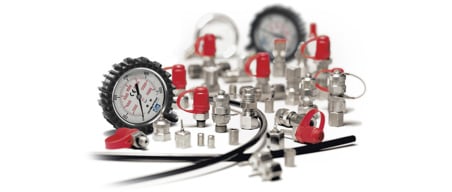 Check the pressure in your hydraulic system