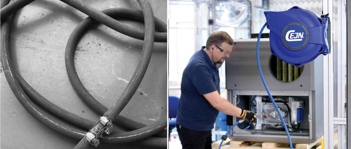 在车间安装软管卷管器的3个重要原因