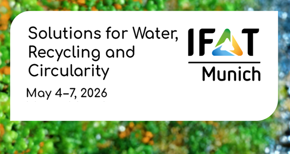 Treffen Sie uns auf der IFAT!
