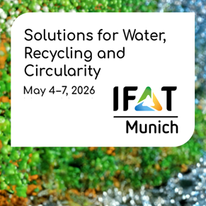 Treffen Sie uns auf der IFAT!
