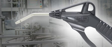 Introducing the 208 Detect blow gun - developed for improved food safety within the food and beverage industry
