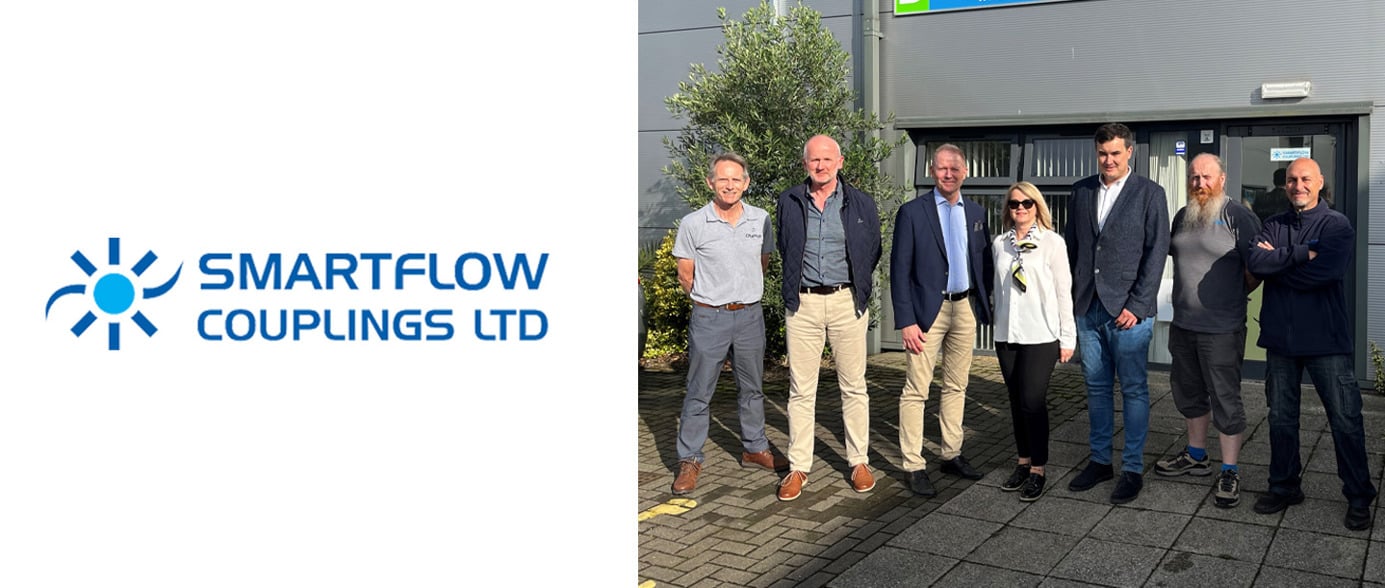 Comunicado: A CEJN adquire todas as ações da empresa Smartflow Couplings Ltd, sediada no Reino Unido