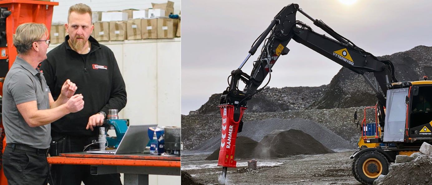 Göteborgs Hammarservice installerar CEJN TLX till högpresterande hydraulverktyg
