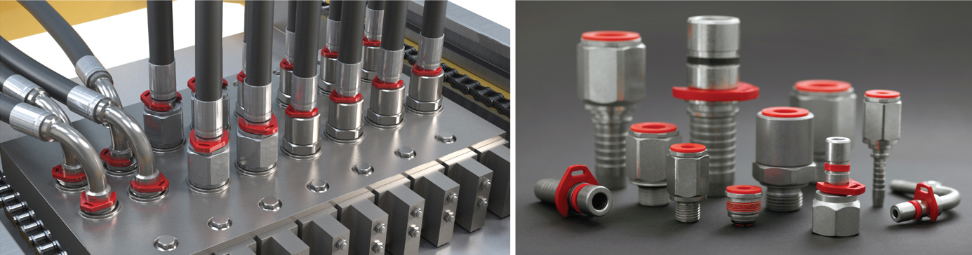 液压插入式连接使安装更加容易