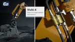Multi-X multi-couplings for construction machines