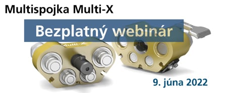Webový seminář 9. června: Multi-X - multispojka pro mobilní hydrauliku