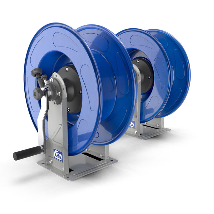OpenReel hand crank hose reels