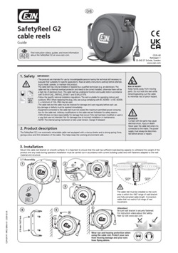 SafetyReel G2 cable reels - Manual