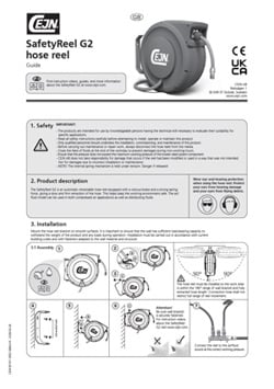 SafetyReel G2 hose reels - Manual