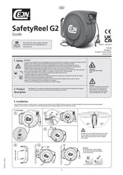 SafetyReel G2 cable reel - Manual