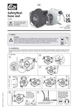 SafetyReel hose reels - Manual