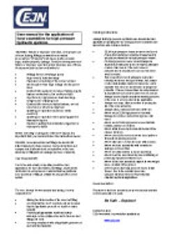 Ultra High Pressure Hose