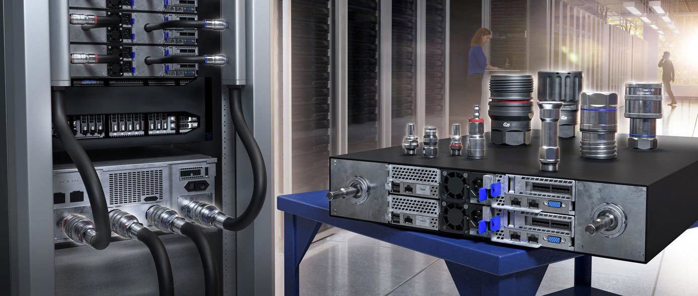 扩展数据中心行业快速接头解决方案的产品线