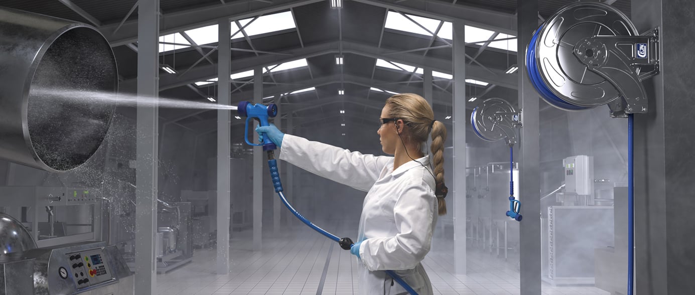Presentamos Washdown – una gama de productos de alta calidad para limpieza industrial