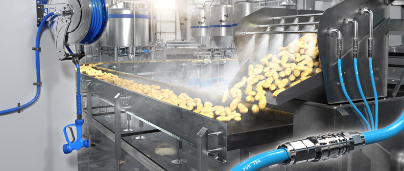 Quick coupling solutions for the food and beverage industry