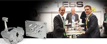 Lars-Otto Fredriksen Technical Sales Manager TESS & Tommy Halvorsen Sales Manager CEJN Norden, meeting up at the Subsea Valley Conference & Fair, Oslo 2015