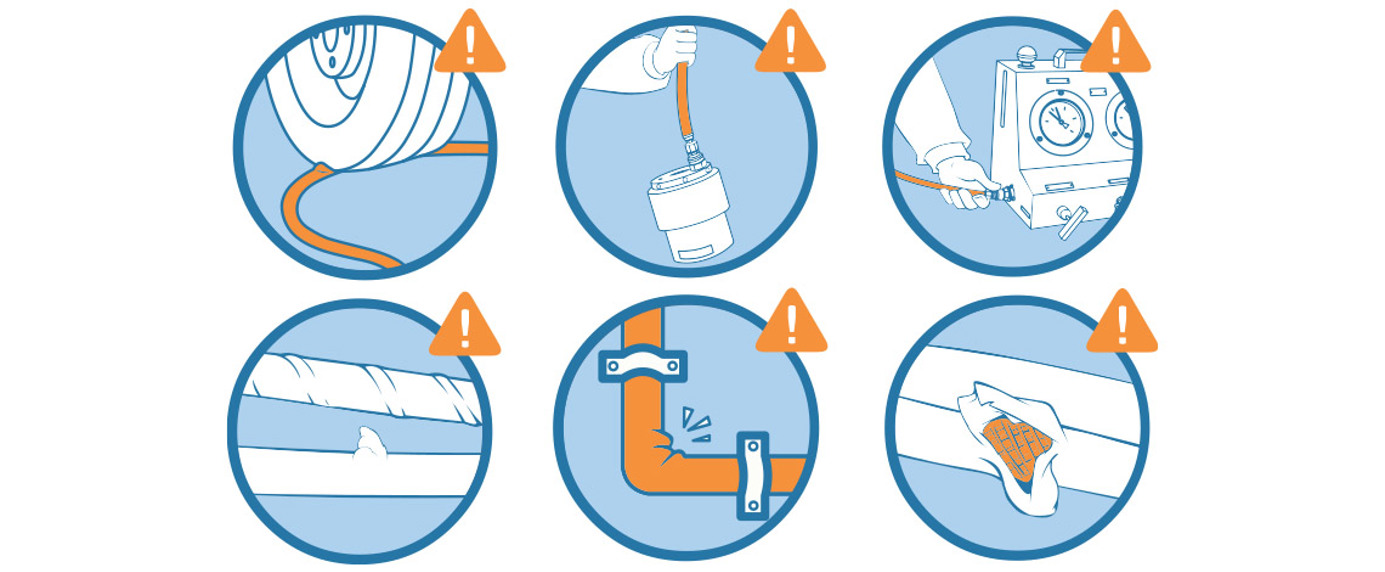 Bu, arızalı yüksek basınçlı hidrolik hortumları önleyecektir