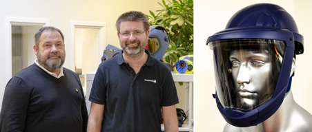 Niclas Rydh and Pontus Ahllwy from Sundström Safety