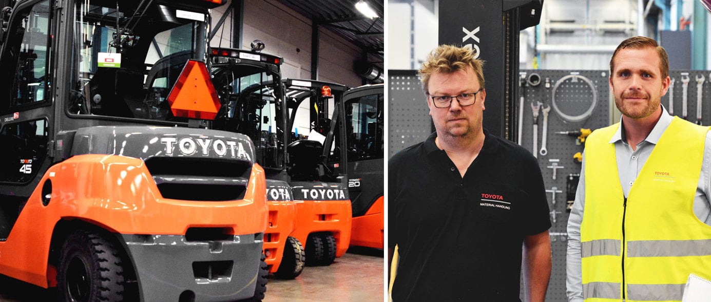Ökad effektivitet på FMC sedan Toyota implementerat WEO i sina truckar