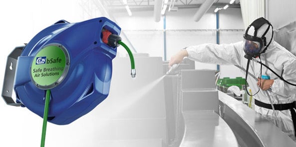 Lançamento - Enroladores de mangueira para ar respirável bSafe