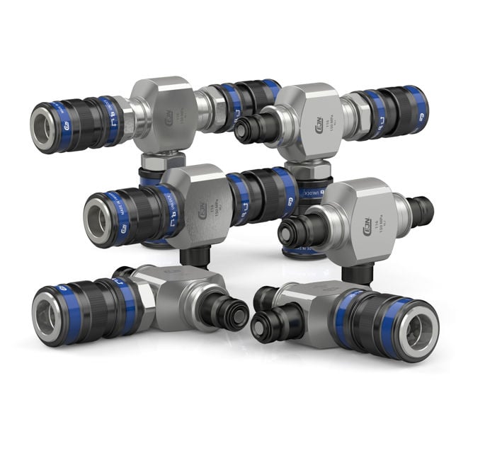 UHP T-connection couplings