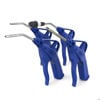 
High-performance blow guns for compressed air or fluids