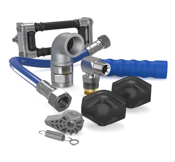 Repuestos enrollador abierto