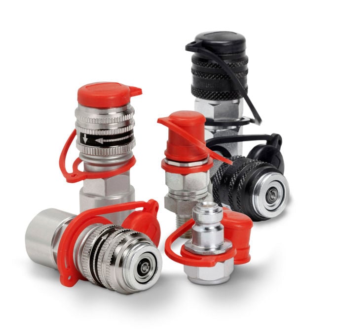 Enchufes caraplana altísima presión