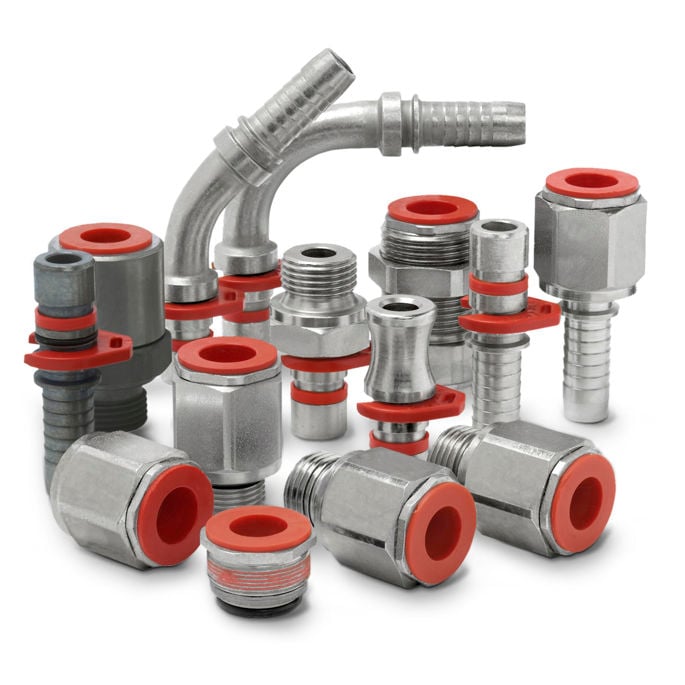 WEO 350 Standard plug-in fittings